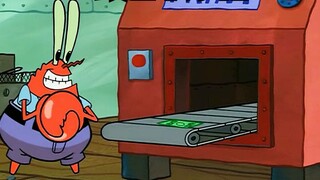 Mr. Krabs was dissatisfied with the slow pace of making money from selling crab pots, so he just sta