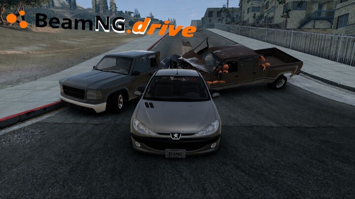 Distracted driver simulations | BeamNG.drive