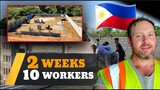 American & Filipina Building House Philippines | Week 2 Progress | The Armstrong Family
