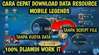 CARA CEPAT DOWNLOAD DATA ORIGINAL MOBILE LEGENDS TERBARU 2022 || Data ML Original Patch Terbaru 2022