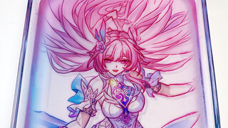 Thử thách vẽ bức tranh Bongtie Xilian bằng bột đá