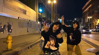 [ความทรงจำของเทรนนี A] เจมส์ เจย์เจย์ และอูชาน เต้นฟรีสไตล์บนท้องถนนในแอลเอ