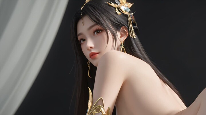 21+ No Sensor🥵 Besar & Mulus Semangka Wang Xi Perfect World 😱