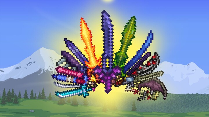 Terraria Weapon Compendium: Swords (Before the Wall of Flesh)