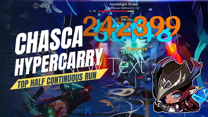 Chasca C0R1 Hypercarry Top Half continuous run.