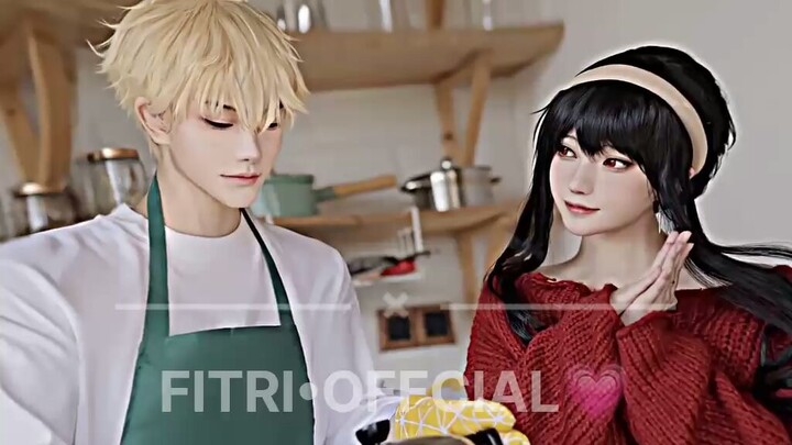 Loid forger and yor forger cosplay dunia nyata✨✨