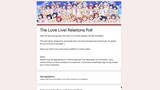The Love Live! Relations Poll