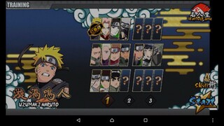 naruto back to back rampage to unstoppable in naruto senki (naruto vs konan)