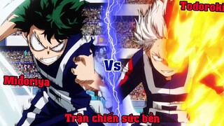 Trạn chiến sức bền Midoriya và Todoroki