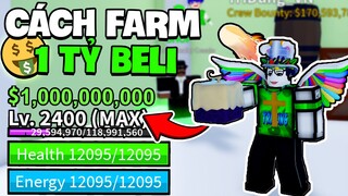 Roblox - 4 MẸO FARM 1 TỶ BELI NHANH NHẤT Mà Bạn Chưa Biết | Blox Fruits