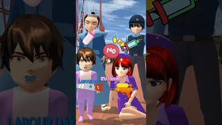 Si botak takut polisi#shorts #sakura #kartun #funny #animasi #boboiboy #puzzle