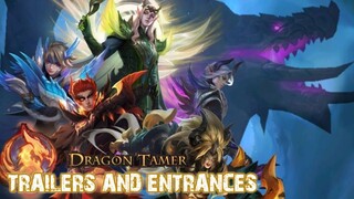 ALL DRAGON TAMER CINEMATIC TRAILERS AND ENTRANCES | DRAGON TAMER SQUAD | MOBILE LEGENDS