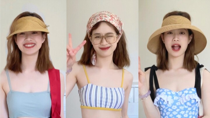 Summer Swimsuit Outfits | Bold & Bright Vacation Style ~