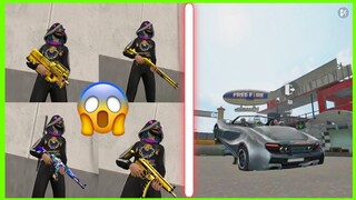 Free fire Bug cầm tất cả mọi skin súng vào đảo chờ cực hay | Top 3 bug and trick free fire