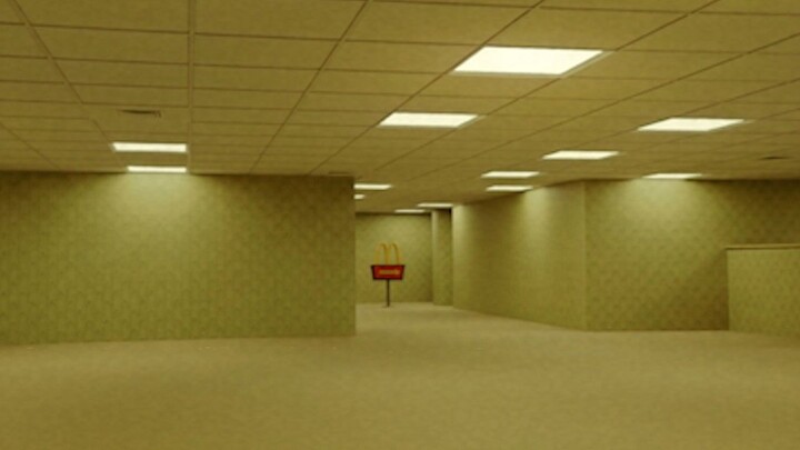A McDonald’s opened in the Backrooms…