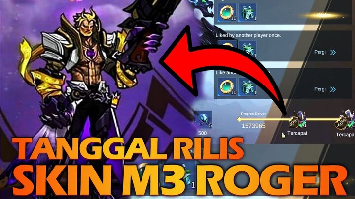 TANGGAL RILIS SKIN M3 ROGER MOBILE LEGENDS DAN KAPAN M3 MOBILE LEGEND DIMULAI - M3 SKIN ML