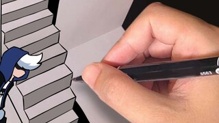رسم صورة ثلاثية الأبعاد... كادت تفتح بابًا إلى عالم آخر.