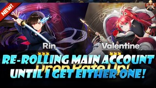 [Outerplane] - How to Re-roll & main account reroll for Rin or Valentine! The OUTCOME IS UNREAL!!!