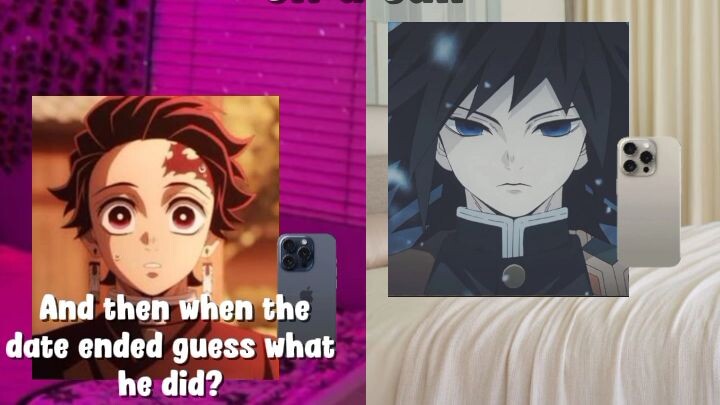 pov: giiyu dan tanjiro lagi telponan 😭