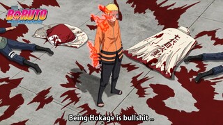 NARUTO RESIGN AS HOKAGE !! | Naruto Rages because He can't Protect his Family Anymore