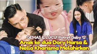 GEMAS & LUCU! Potret Baby 'G' Anak Kedua Dory Harsa & Nella Kharisma Baru Lahir, Nella Melahirkan