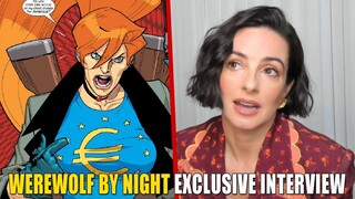 We talk to Werewolf By Night's Elsa Bloodstone about swordfighting