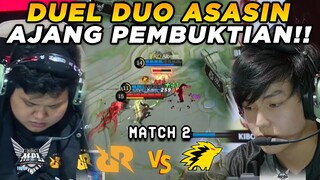 DUEL ASASIN JUNGLER!! ONIC MENUNJUKAN KELASNYA SEBAGAI PEMUNCAK KLASEMEN!! - RRQ vs ONIC Match 2