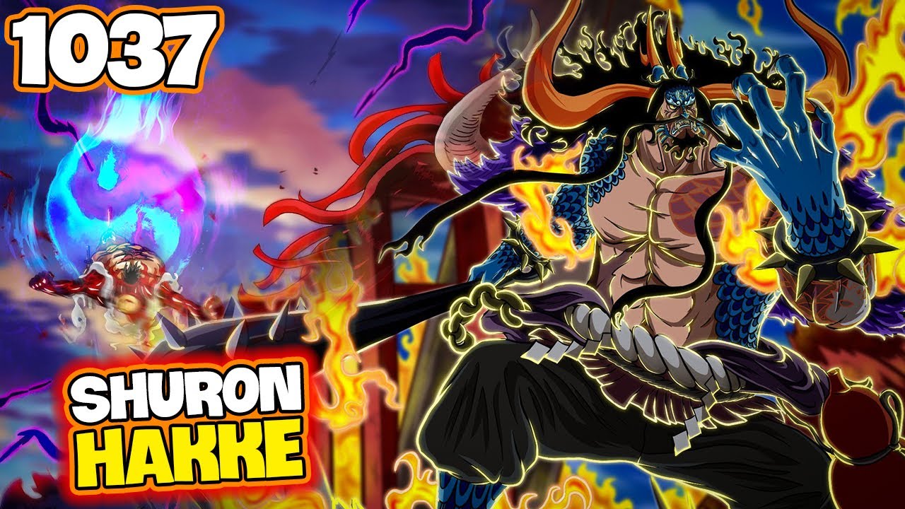 DRUNKEN FIST KAIDO  One Piece Chapter 1037 - BiliBili