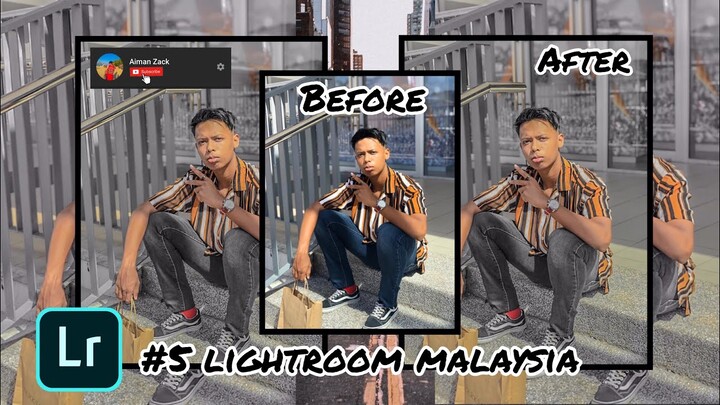 Cara edit ala2 URBAN simple🤩(LIGHTROOM MALAYSIA)#5