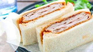 Món sandwich sườn heo ngàn lớp siêu nhiều nước