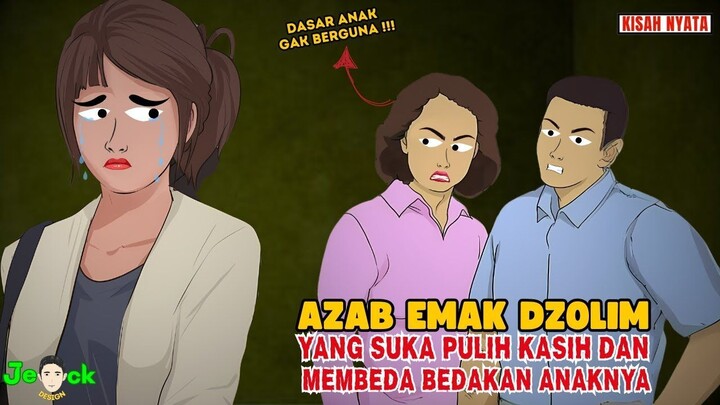 ANAK EMAK DZOLIM YANG SUKA PILIH KASIH DAN MEMBEDA BEDAKAN ANAKNYA  SINETRON