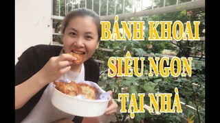 [Ẩm Thực Hà Nội] ĂN BÁNH KHOAI CHIÊN CỦA BÀ TÂN VLOG SIÊU NGON CỰC ĐÃ