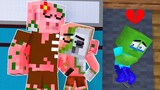 Monster School: Poor Baby Zombie and Sinister Mother Pigman | Minecraft Animation