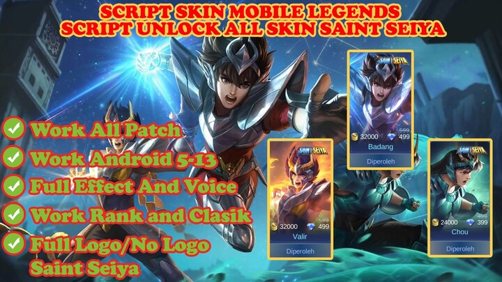 UNLOCK ALL SKIN SAINT SAIYA