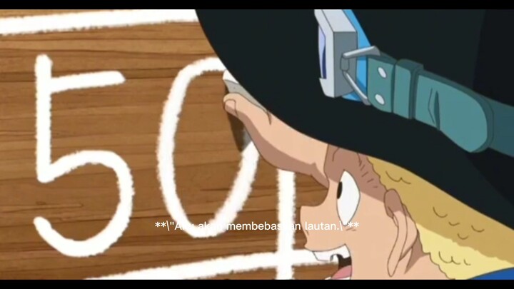 Bayangan Sang Luffy -One Piece
