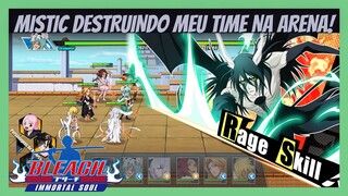 ⭐MOSTRANDO O MEU TIME E ENFRENTANDO ULQUIORRA E MISTIC NA ARENA!!! - BLEACH IMMORTAL SOUL#789⭐