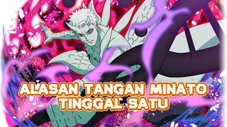 kenapa Minato gak bisa meregenerasi tangannya saat melawan Obito ?