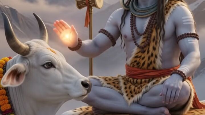 god cow and mahadev