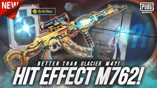 TIME TO LEAVE GLACIER M416?!😱 //// NEW ON-HIT EFFECT M762 SKIN🔥 - PUBG MOBILE | SOLO vs SQUADS