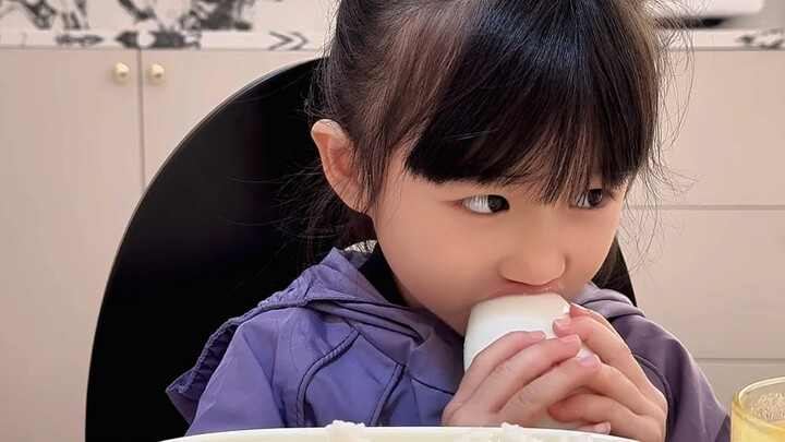 Is she missing her mother or is she afraid of being hungry?