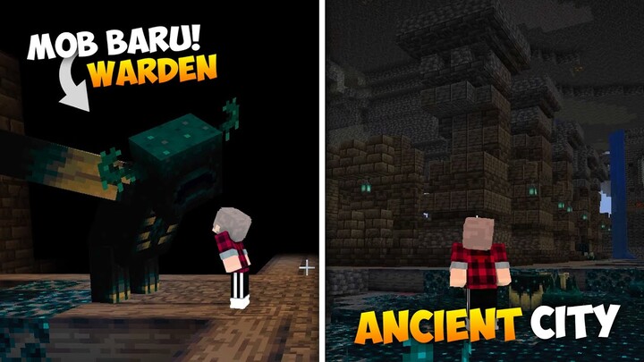 Akhirnya Ada Warden Di Minecraft 1.19 Snapshot