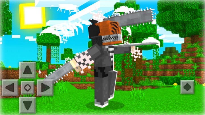 24 Jam Menjadi CHAINSAW MAN di MINECRAFT❗❗