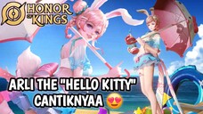 ARLI SKIN HELLO KITTY ‼️ EFEK SKILL NYA MANTAP BANGET WOI 🔥🔥🔥