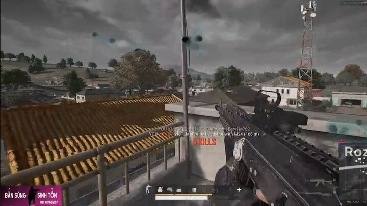 Đọ súng khủng khiếp - hay - pubg highlight #highlight