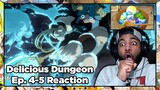 BUGS + GHOSTS = ICE CREAM??? Delicious in Dungeon Episode 4-5 Reaction