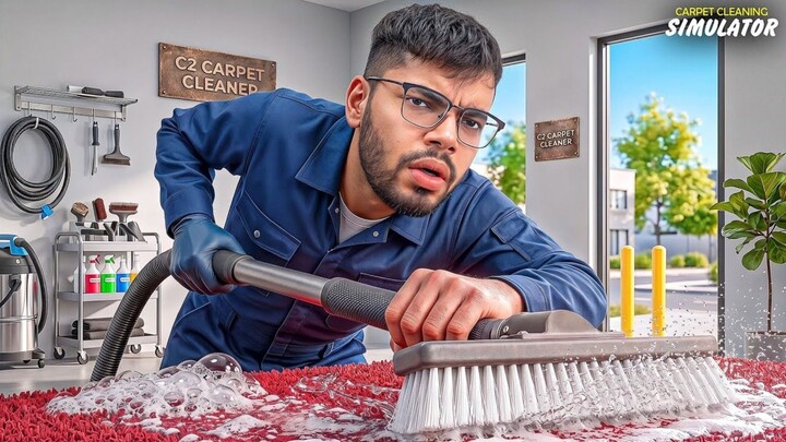 I Bought High-Tech Machines To Clean Carpets - Carpet Cleaning Simulator - Part 2