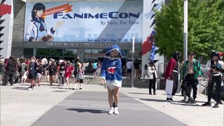 [hamu_cotton] Gawr Gura Reflect Public Dance at FanimeCon