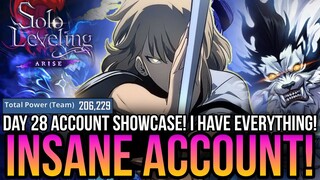 Solo Leveling Arise - Insane Day 28 Account & Progression! *205K Team Power!*