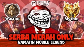 Namatin Mobile Legend Tapi Merah Only