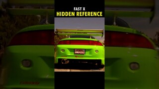Fast X - Paul Walker Reference You Missed 🚘 #movies #shorts #fastandfurious